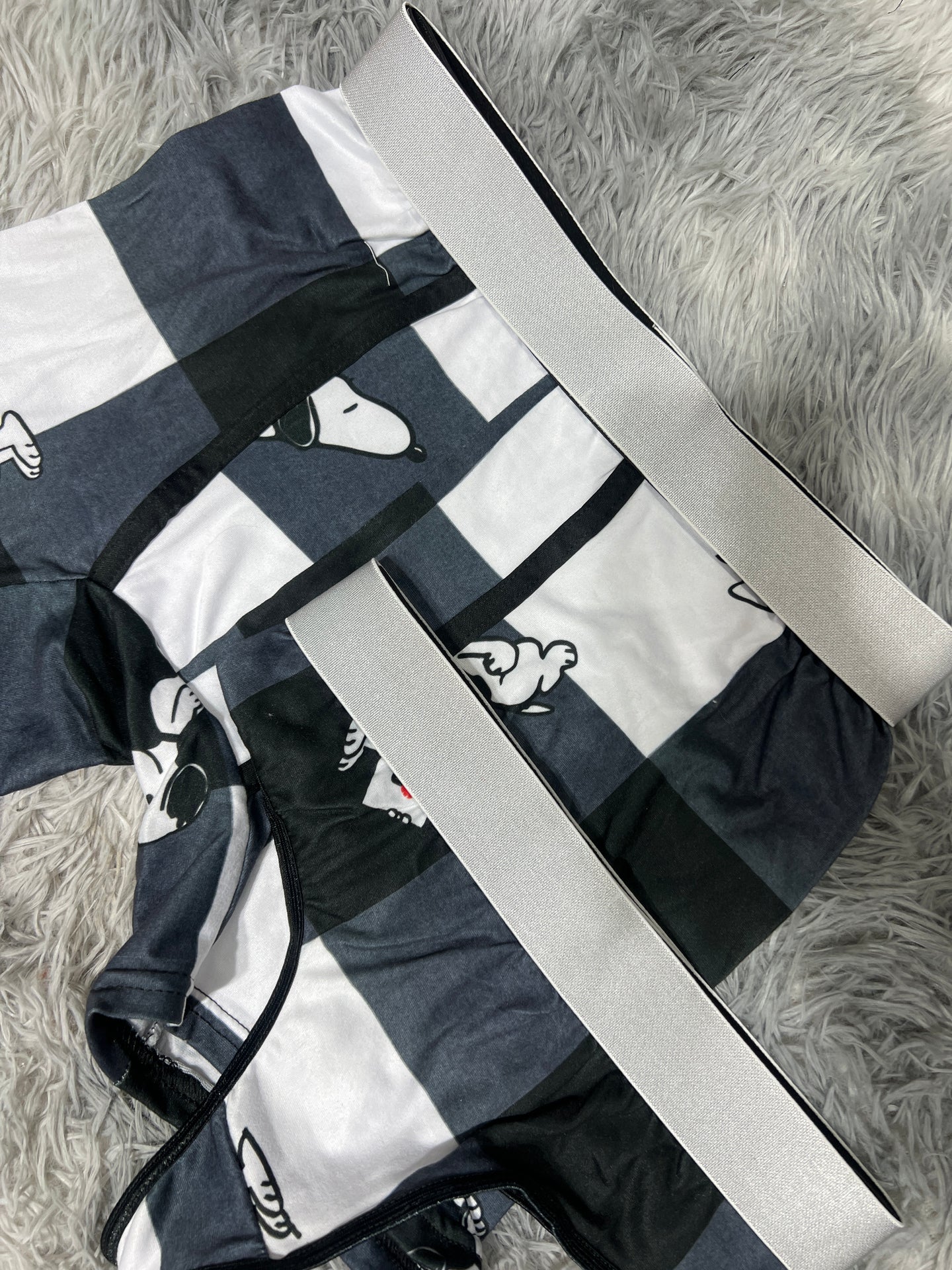 snoopy cuadros negros dúo xl