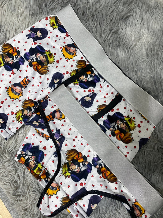 Naruto y su novia duo
