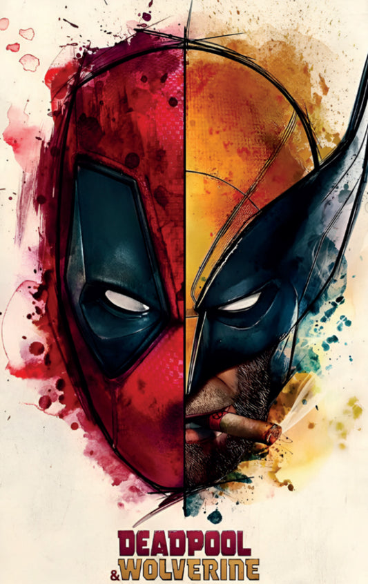 Deadpool x Wolverine frazada