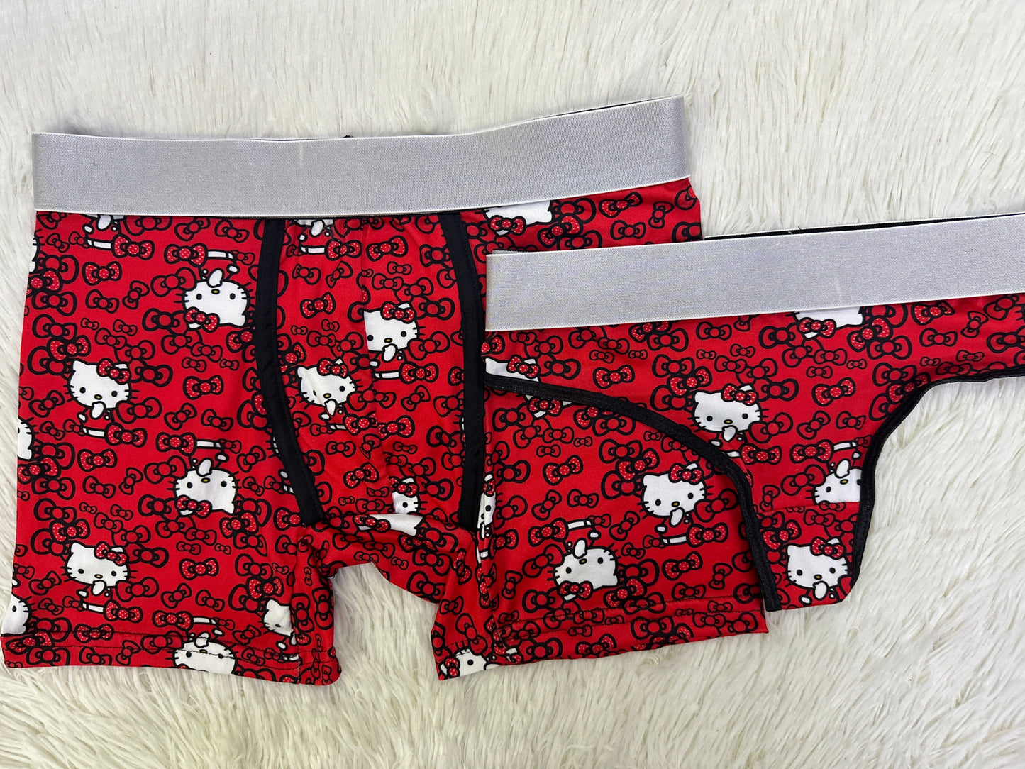 Hello Kitty Lazo Rojo duo unitalla con tanga