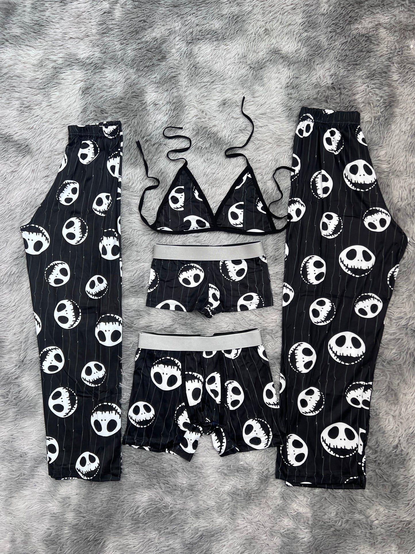 jack líneas finas pijama 5 piezas