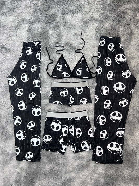 Jack Líneas Finas Pijama De 5 Piezas