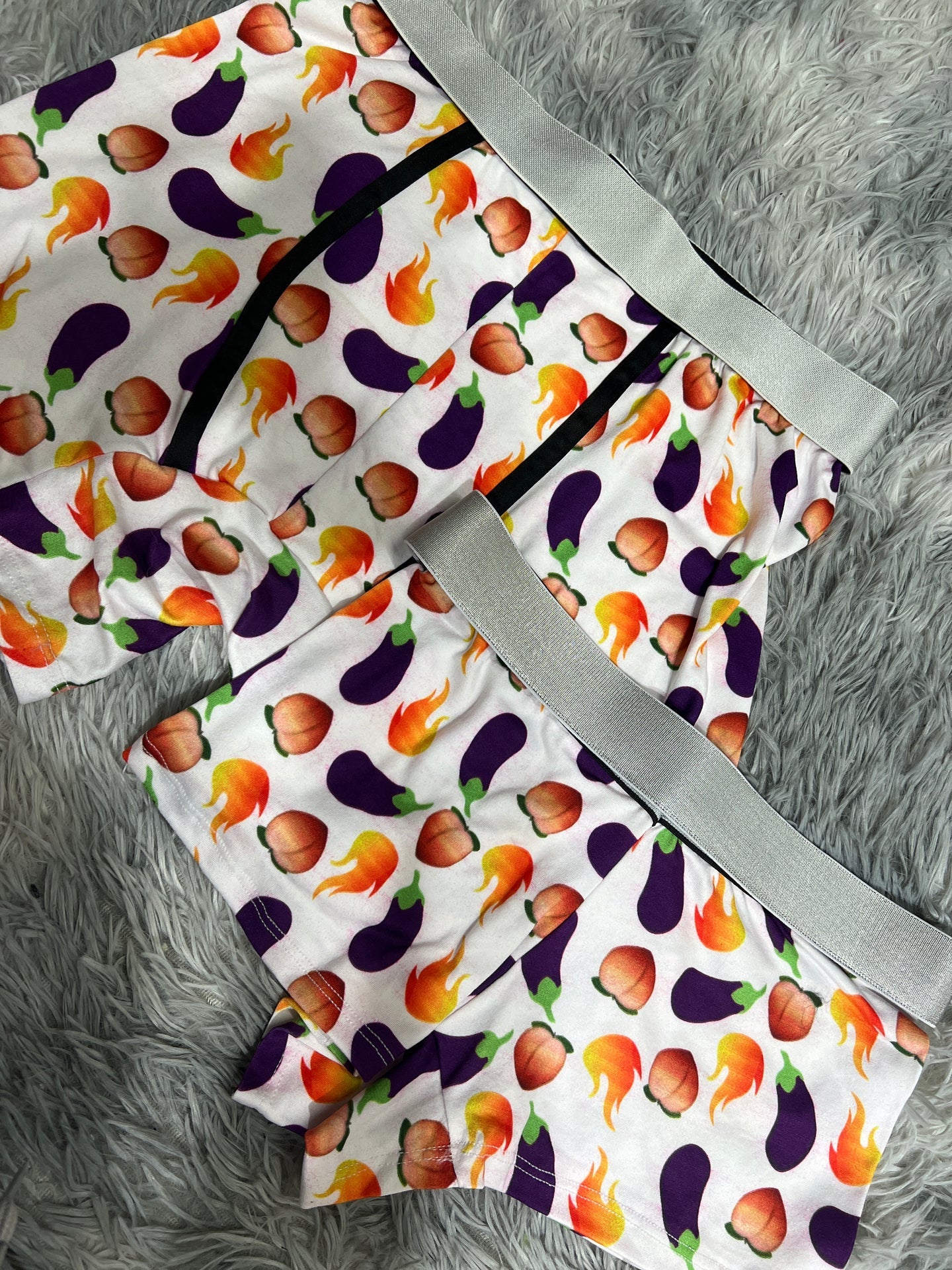 Durazno y berenjena dúo con boxer XL