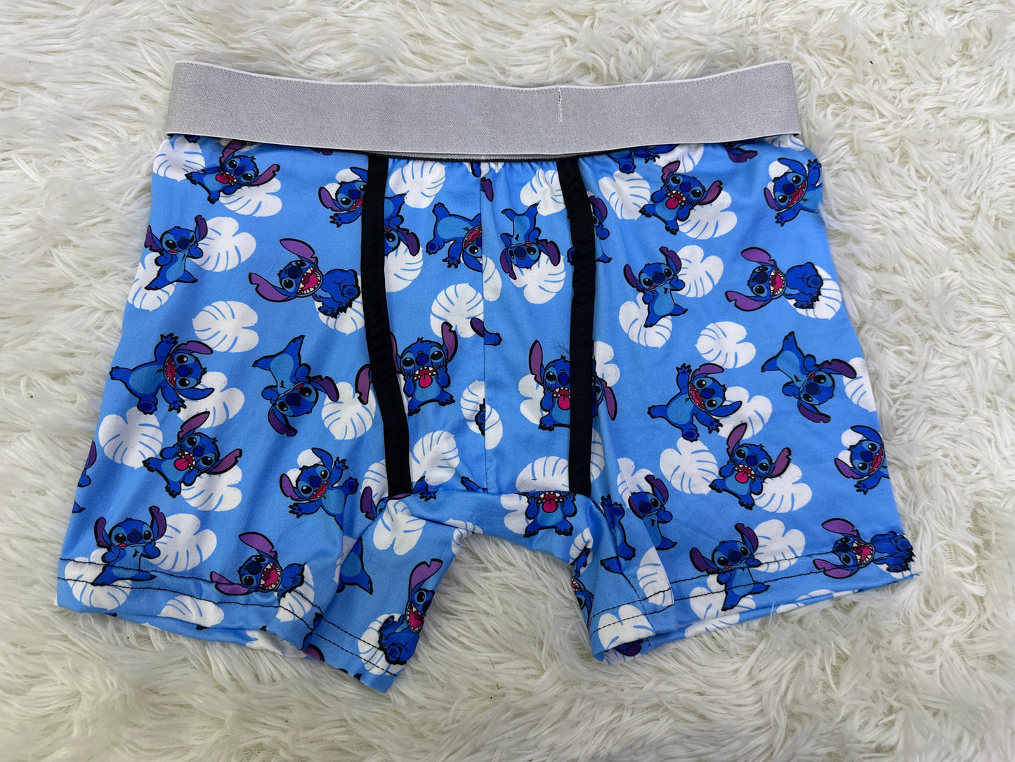 Stitch Shorts Blue duo short con top