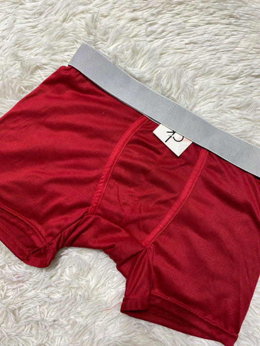 Rojo Boxer De Hombre