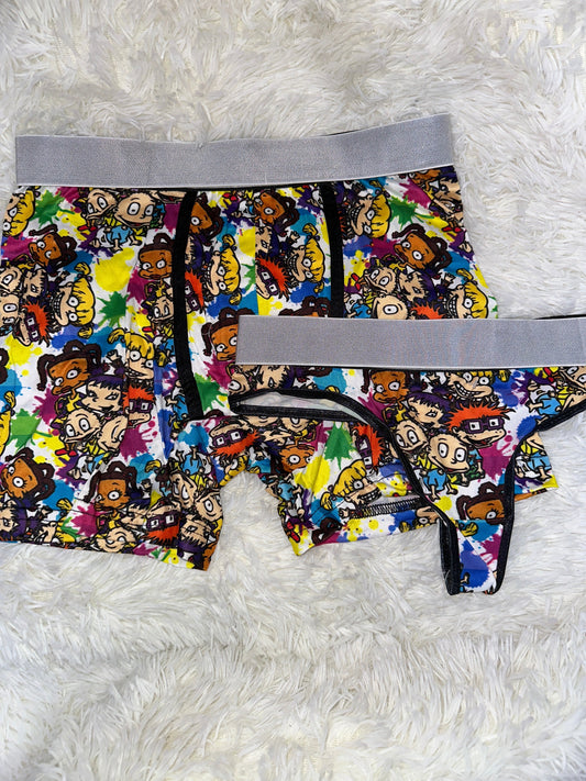 Rugrats Print Multicolor Duo XL