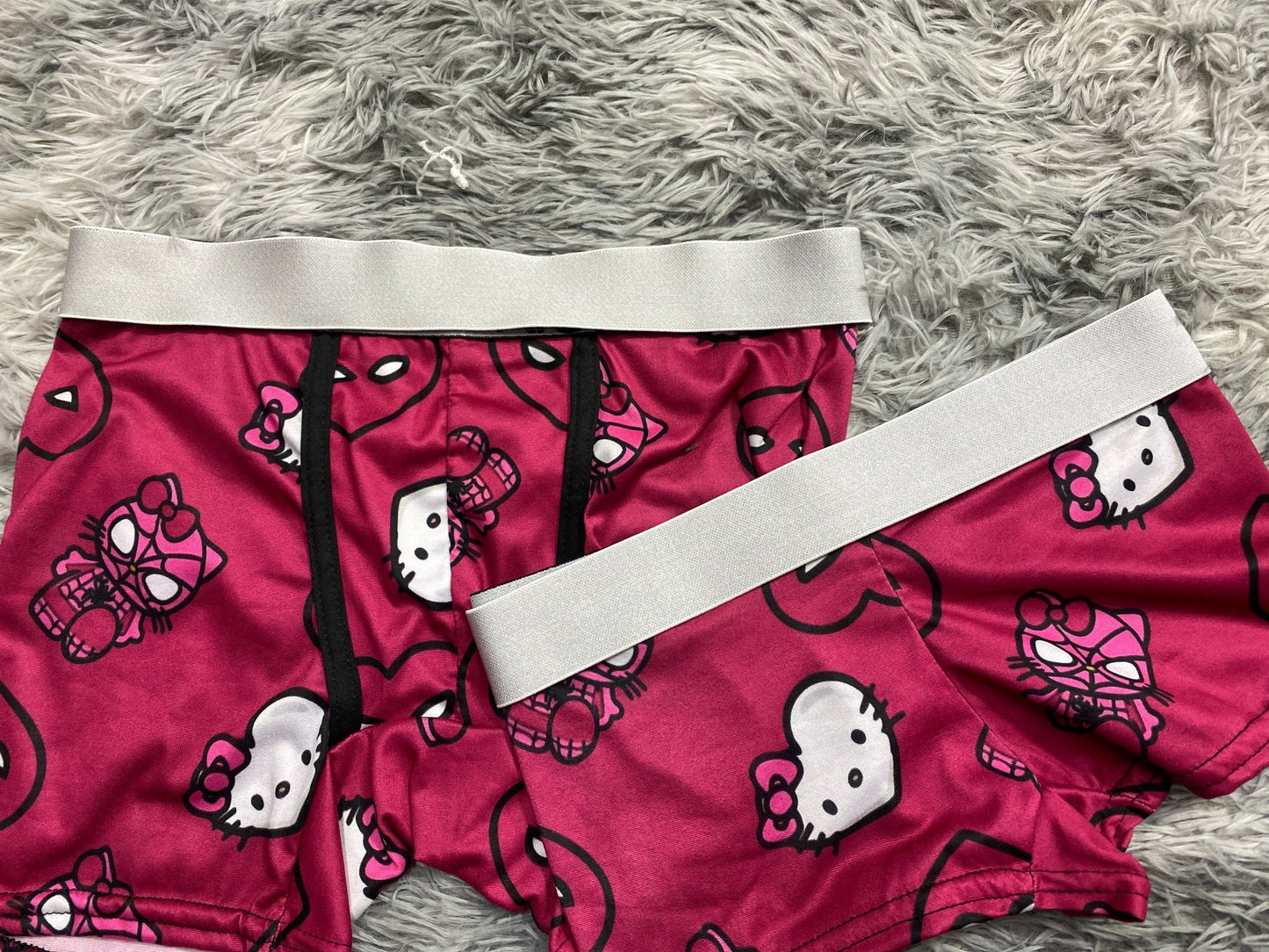 Kitty Spiderman corazón duo con boxer xl