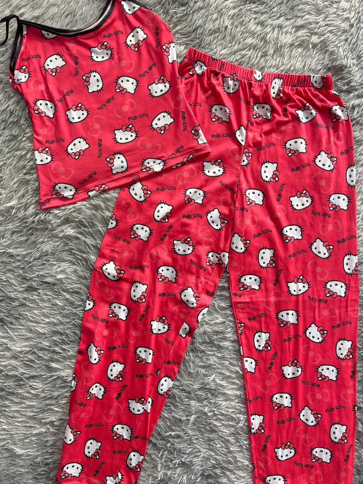 Hello kitty blusa con pantalón pijama de dama