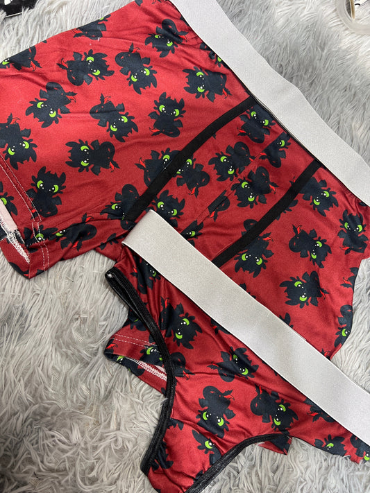 Dragon Chimuelo Boxer Con Tanga Unitalla