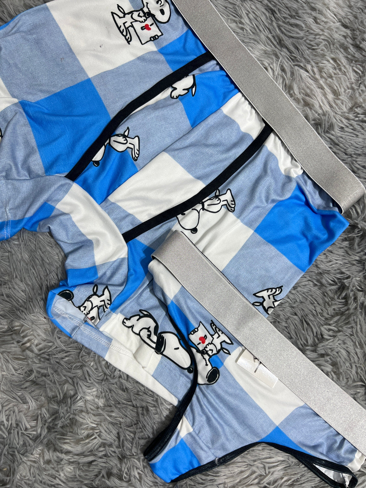 Tanga Xl Snoopy Azul Duo