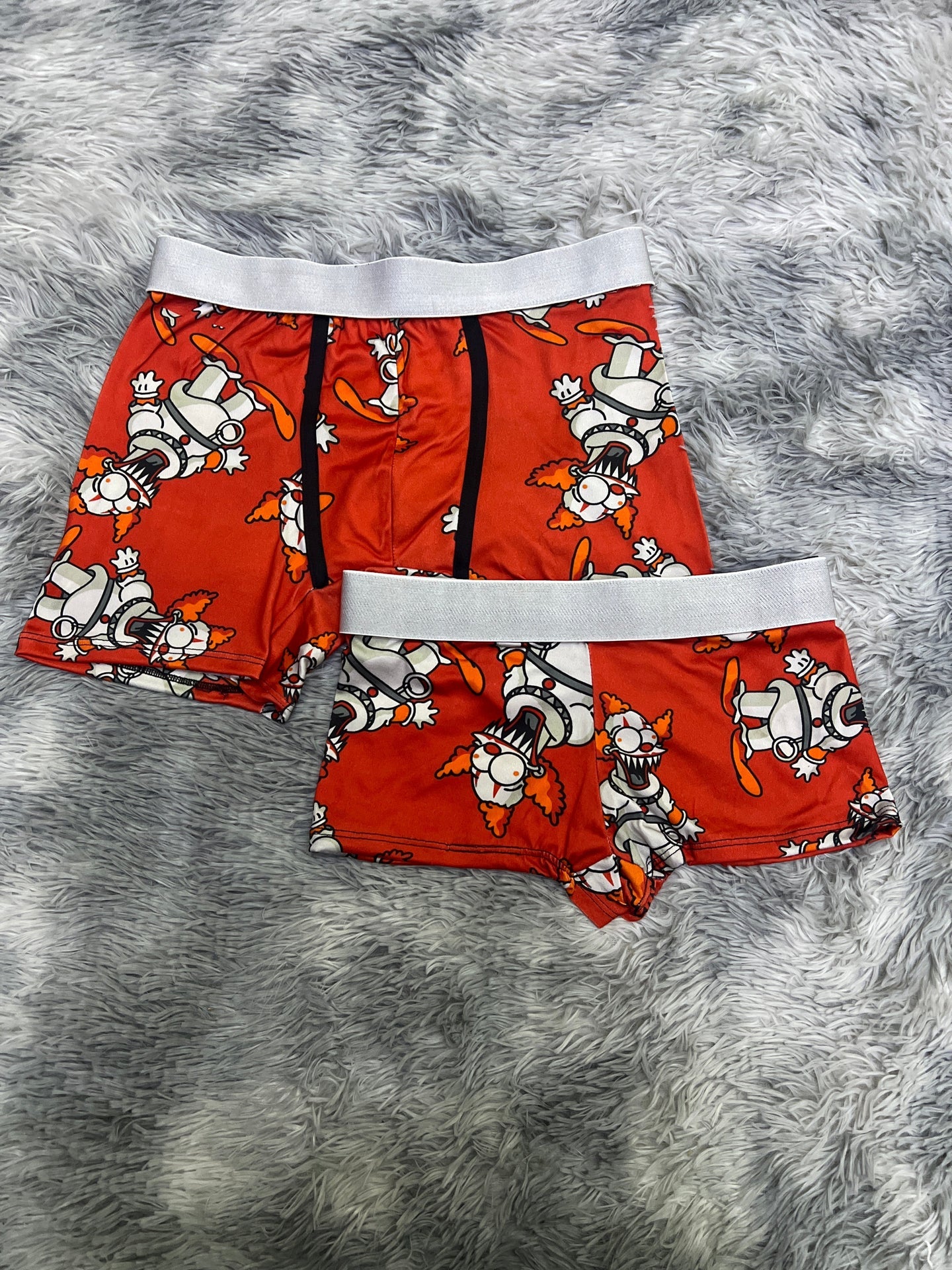Homero payaso boxer con boxer