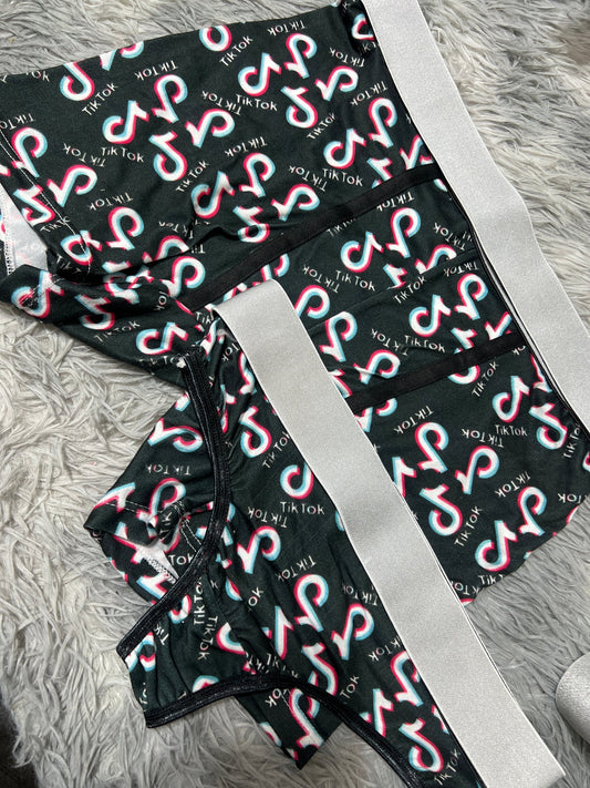 tiktok dúo de boxer con tanga unitalla