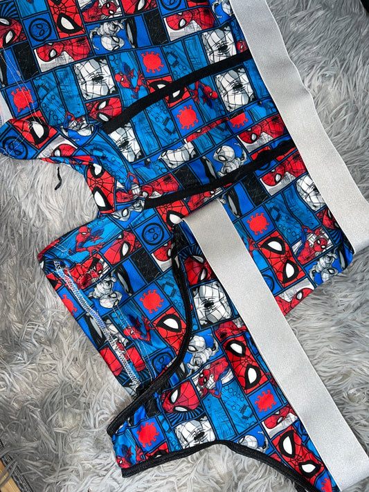 spiderman azul boxer con tanga unitalla