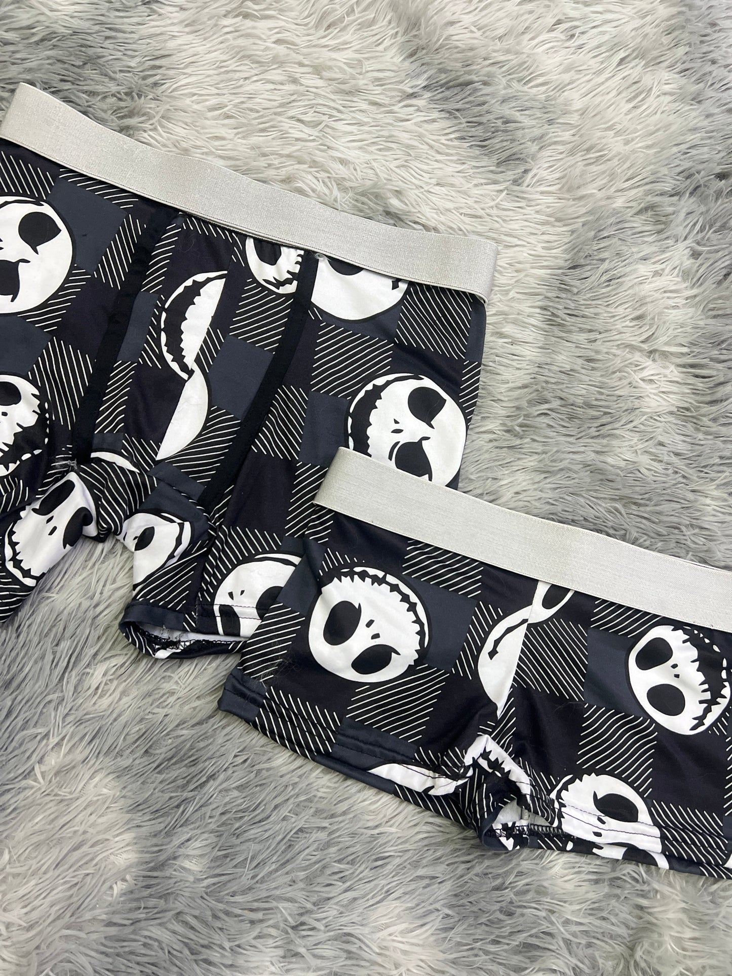 Jack Skellington Sin Color Duo Unitalla Con boxer.