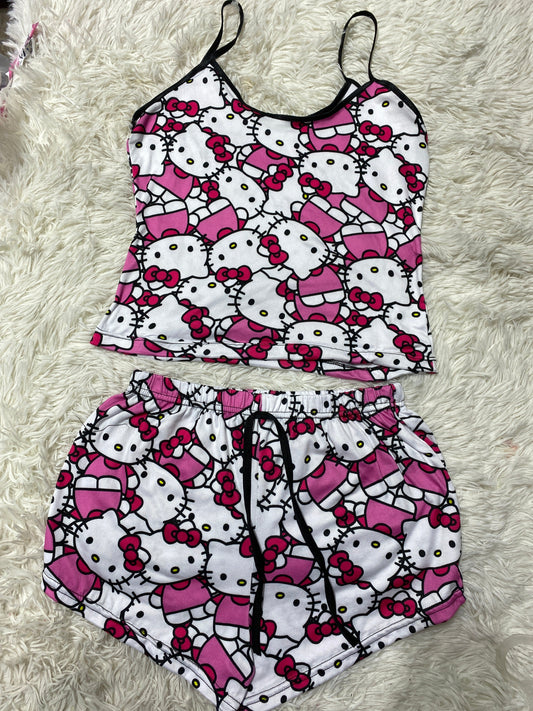 Hello kitty blusa con short