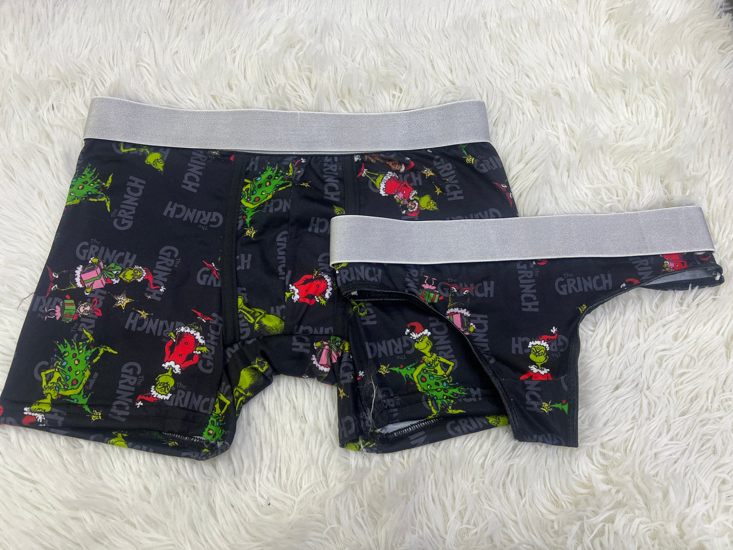 Grinch Black duo unitalla con tanga