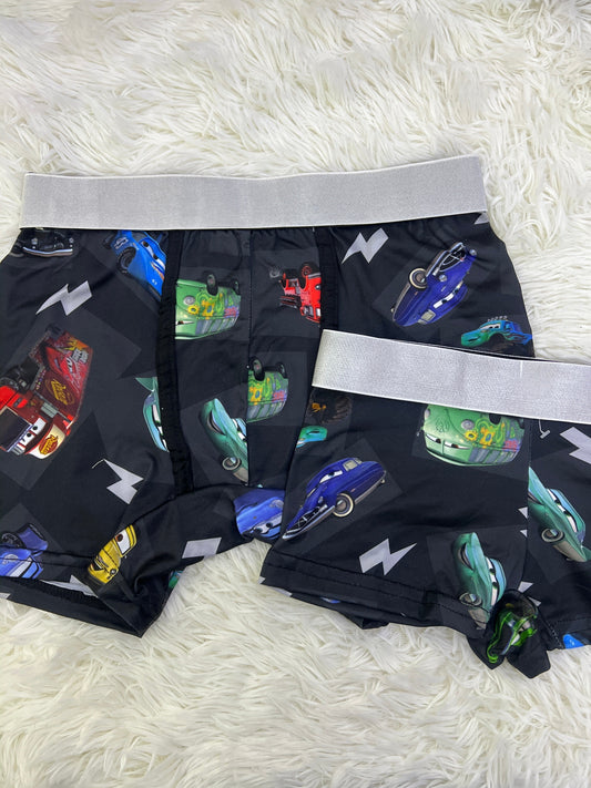Lightning McQueen Rojo Duo Unitalla Con boxer.