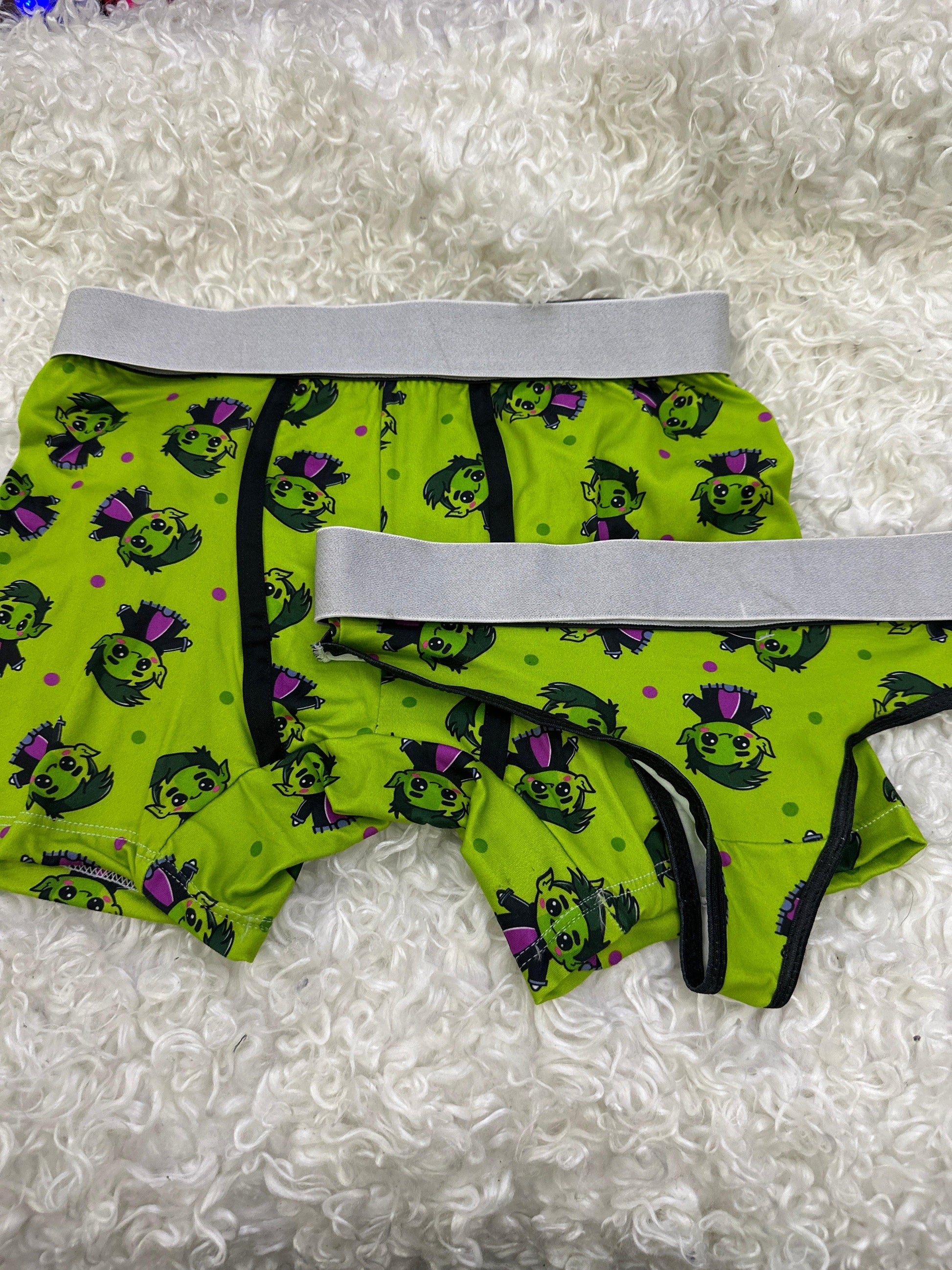 Beast boy matching underwear - Fundies