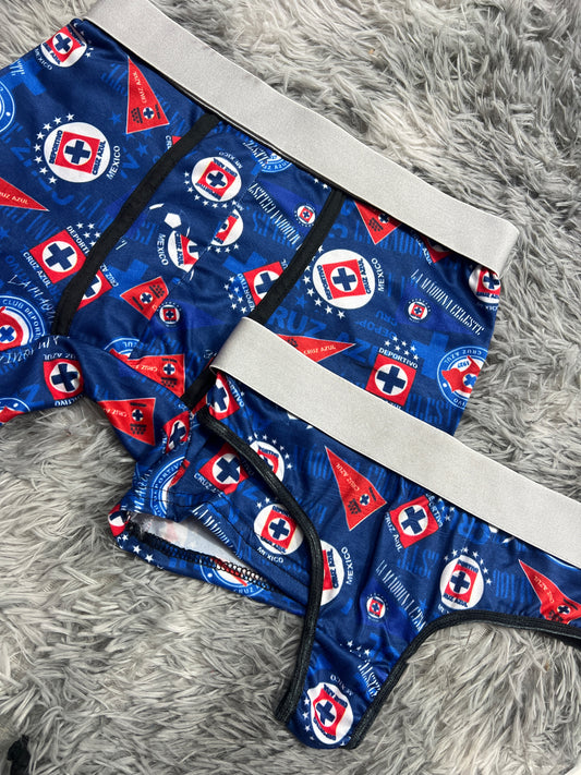 Equipo Cruz azul duo Unitalla con tanga