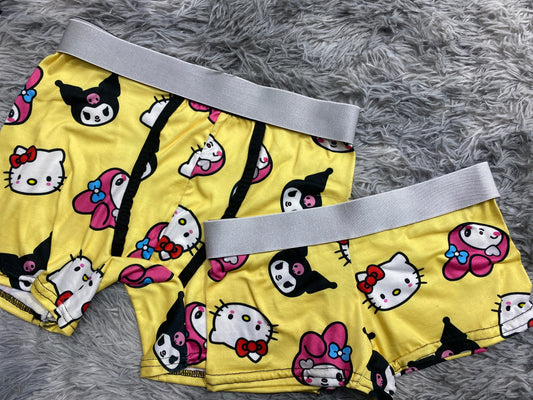 Kitty y melody duo con boxer