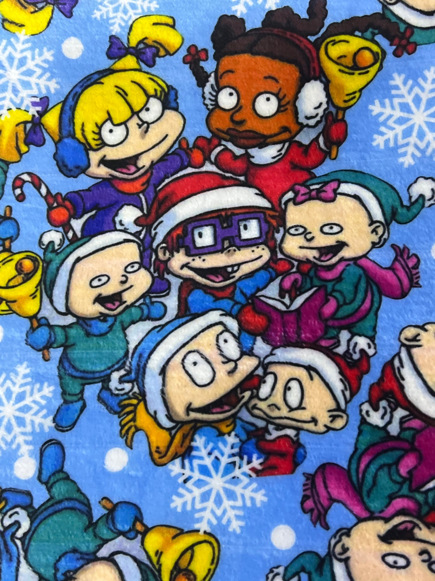 Rugrats navideño pijama afelpada dúo navidad