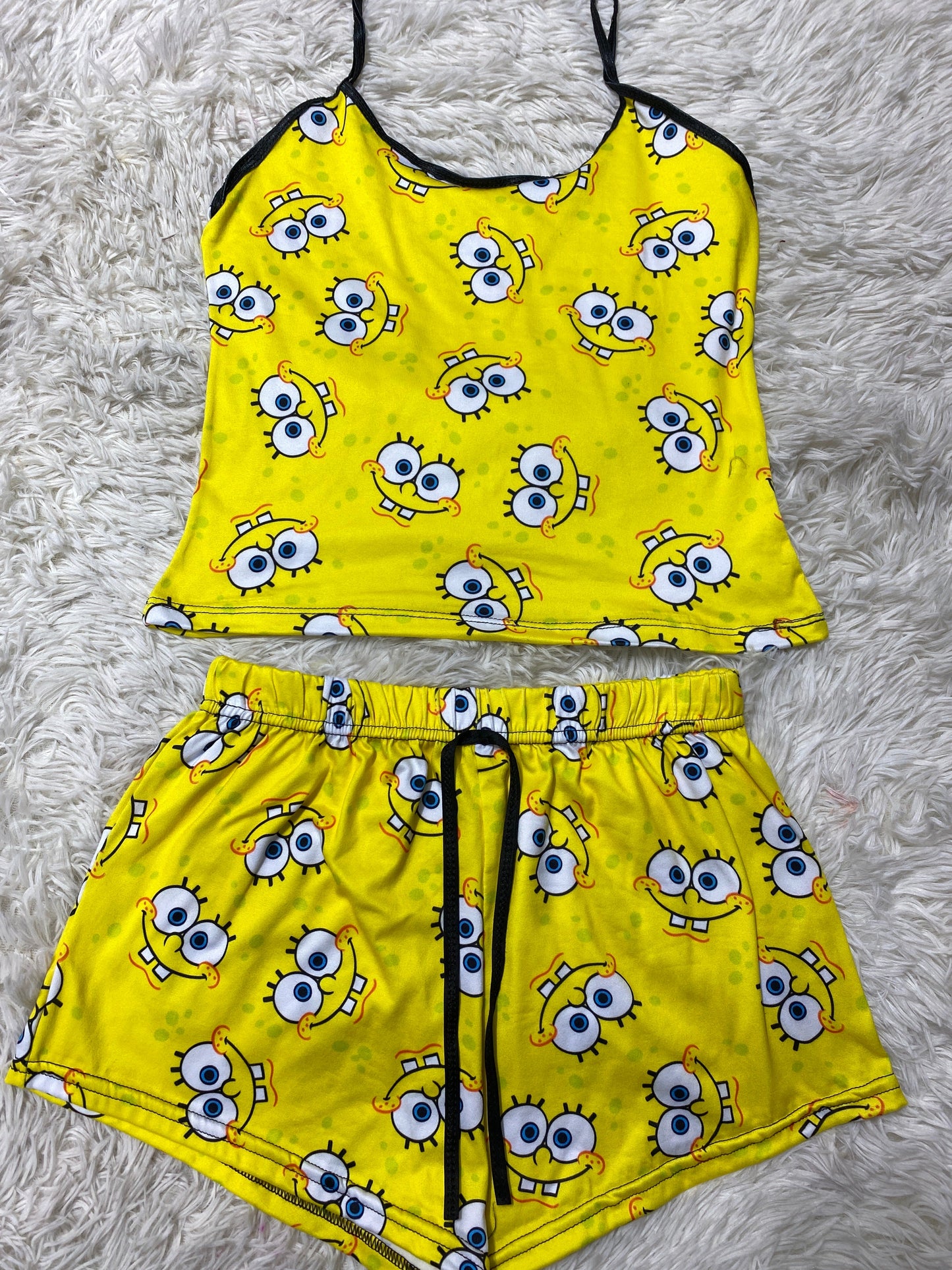 Bob esponja blusa con short