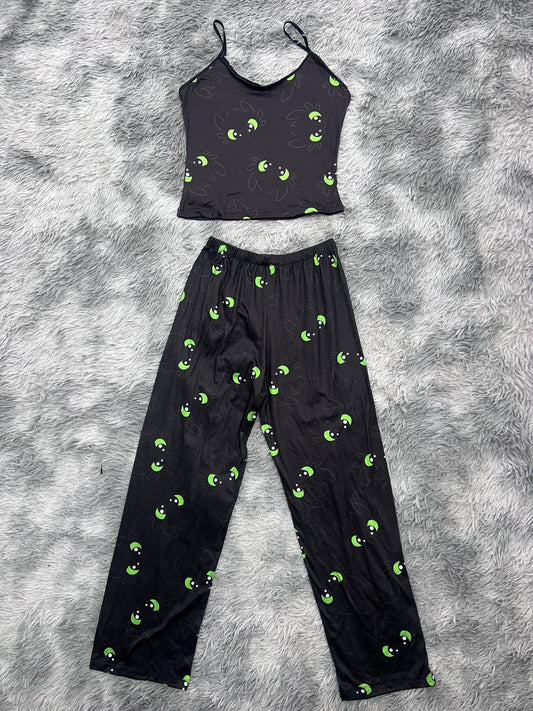 Chimuelo Blusa Con Pantalón Pijama De Dama