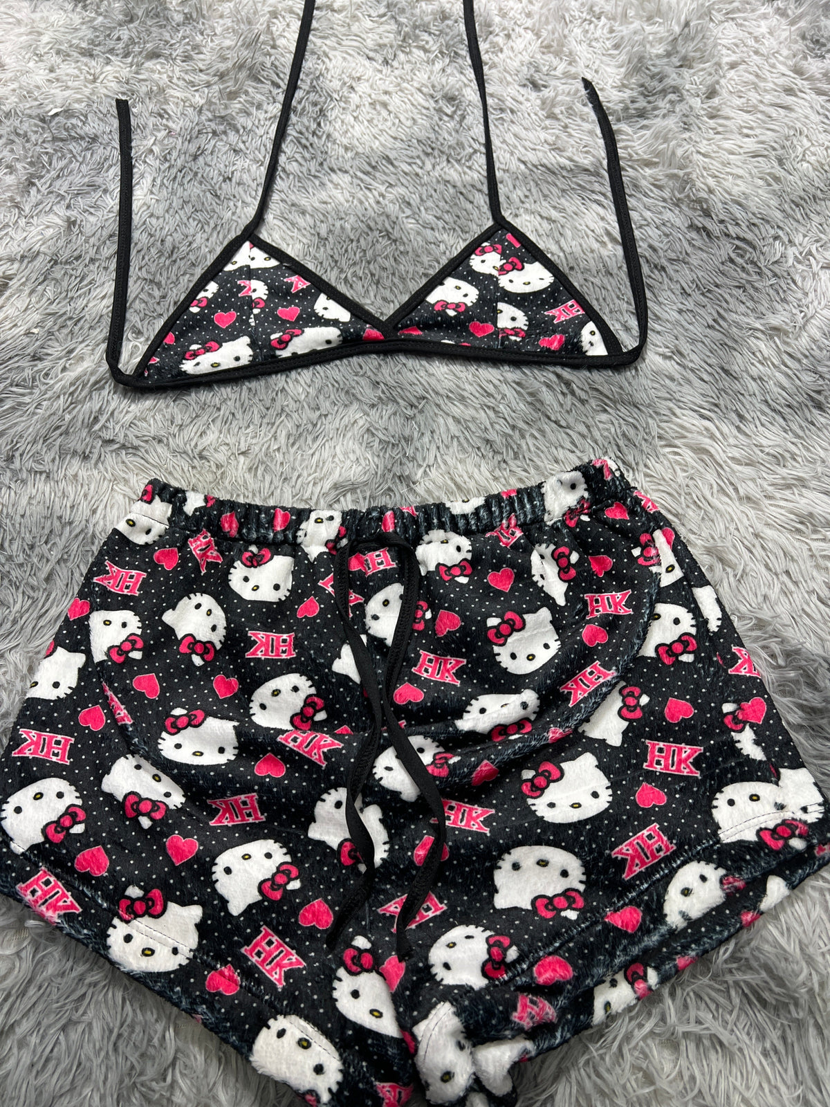 Hk Top Con Short Unitalla De Afelpad