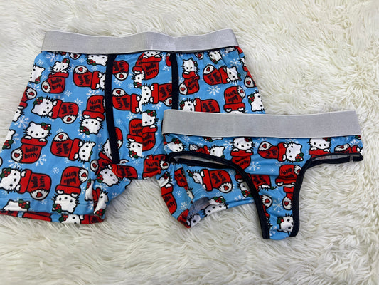 Hello Kitty Azul duo unitalla con tanga