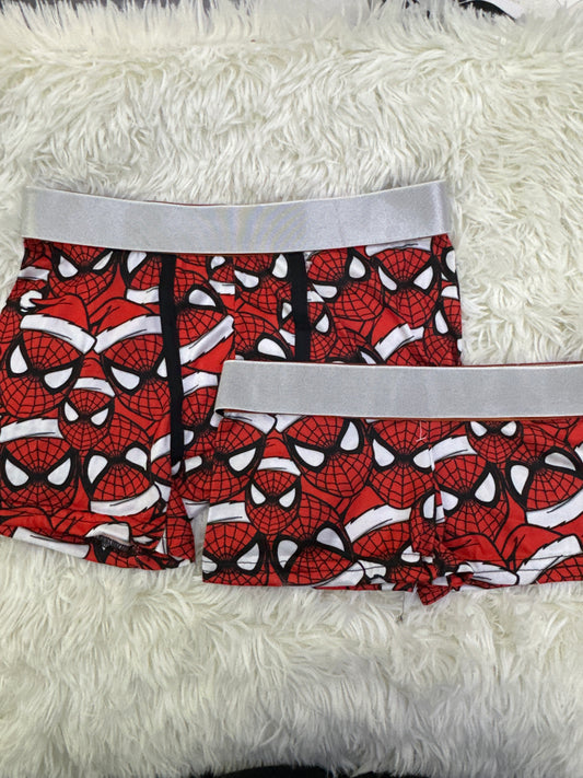 Spiderman navideño duo boxer