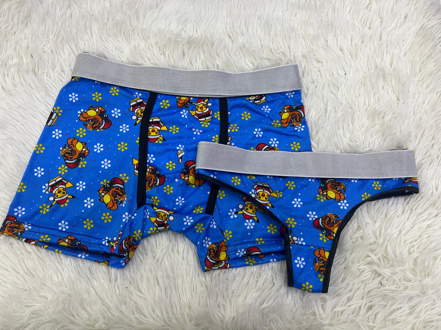 Pikachu Charizard Rojo duo unitalla con tanga