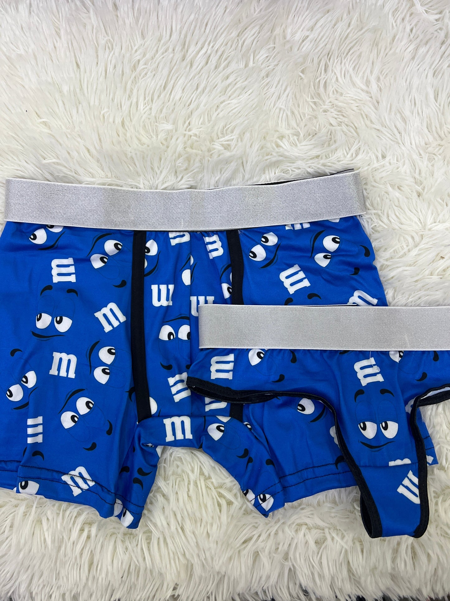 MM Azul duo unitalla con tanga
