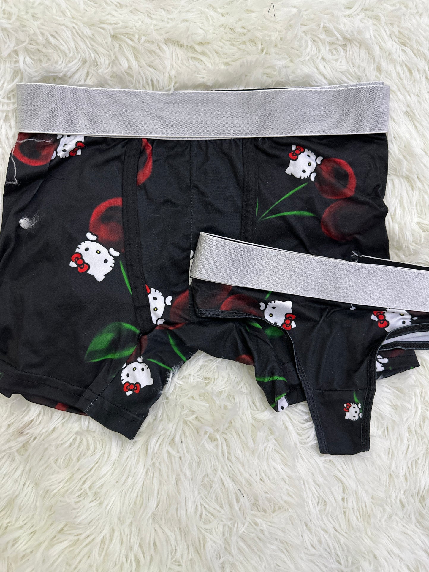 Hello kitty en cerezas mexicanas duo tanga