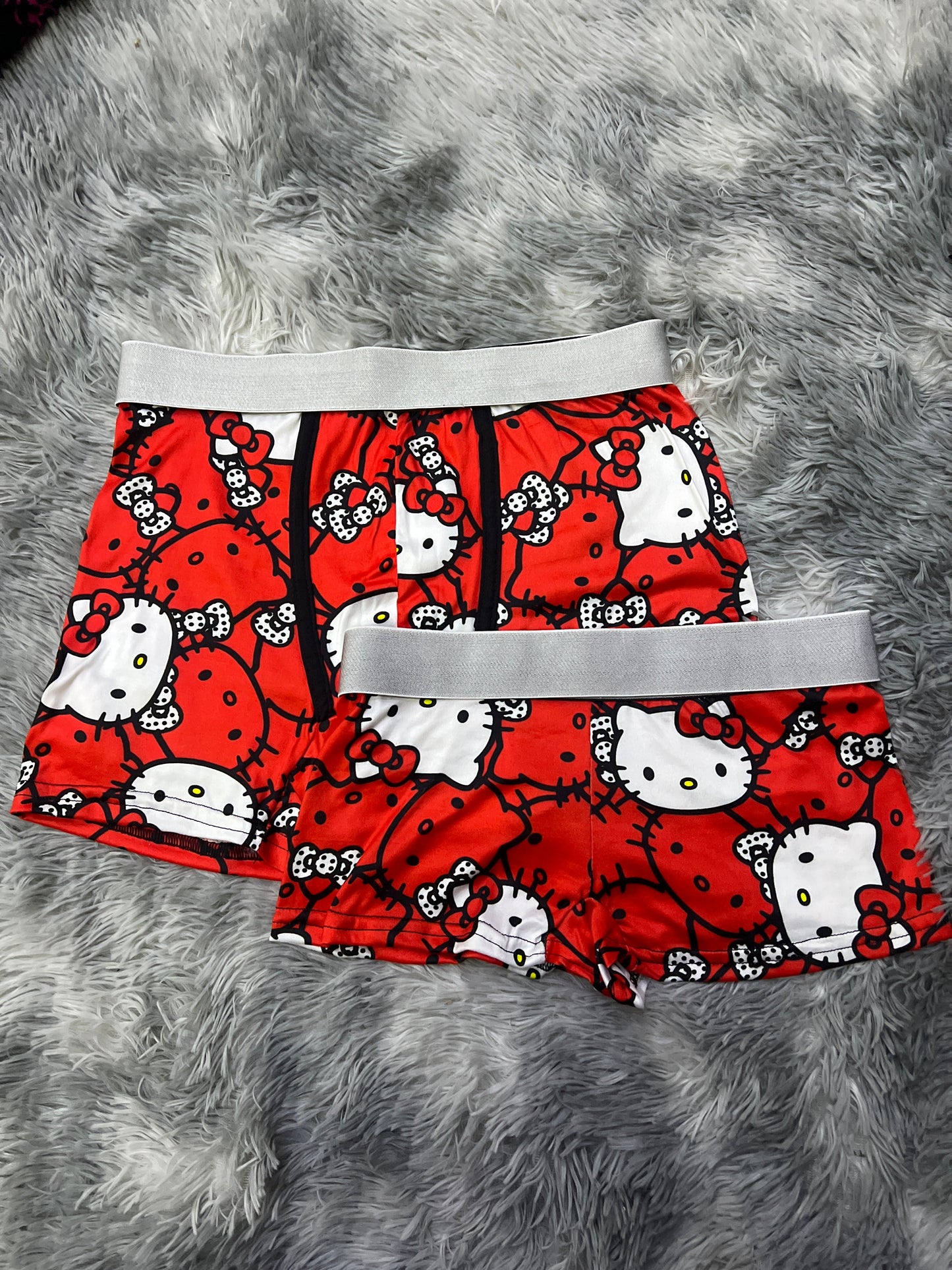Hello Kitty Rosa Duo Unitalla Con boxer.