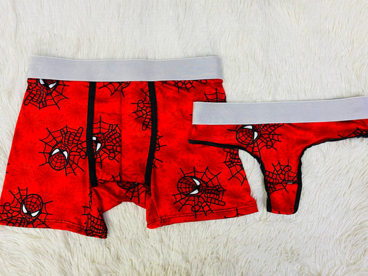 Spider-Man Rojo duo unitalla con tanga
