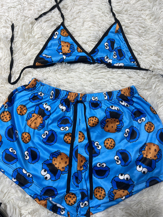 Come Galletas Top Con Short Unitalla De Brush