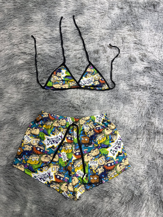 Rugrats Top con short unitalla de brush