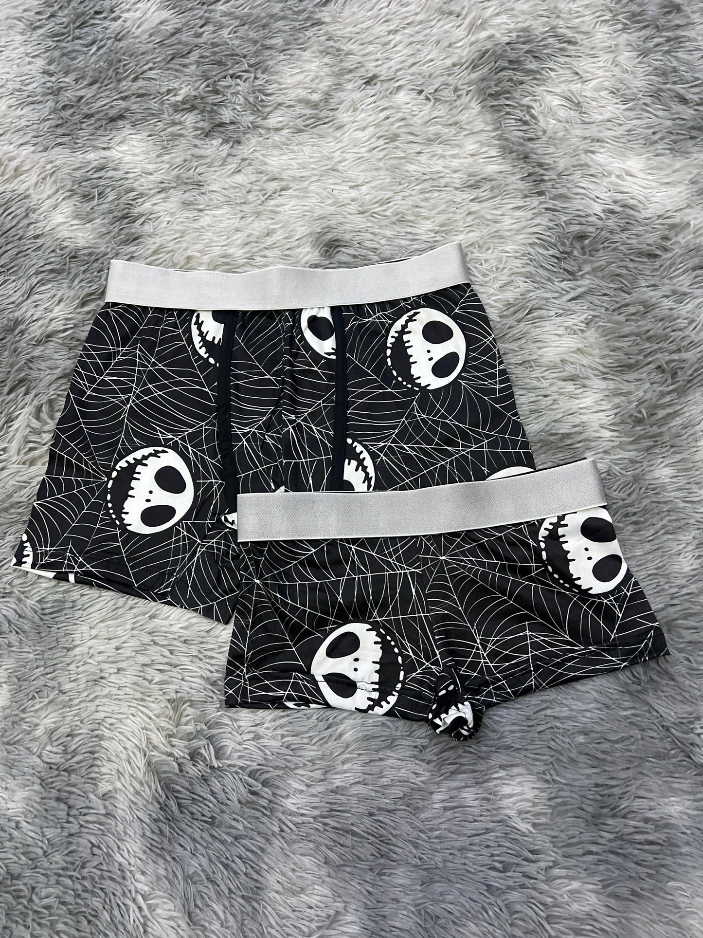 Telarañas Negro Duo Unitalla Con boxer