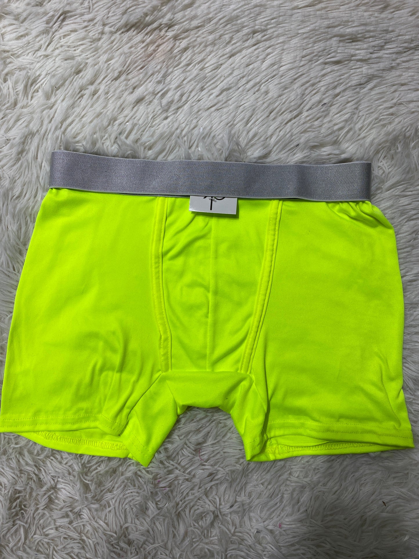 Boxer de caballero verde neon