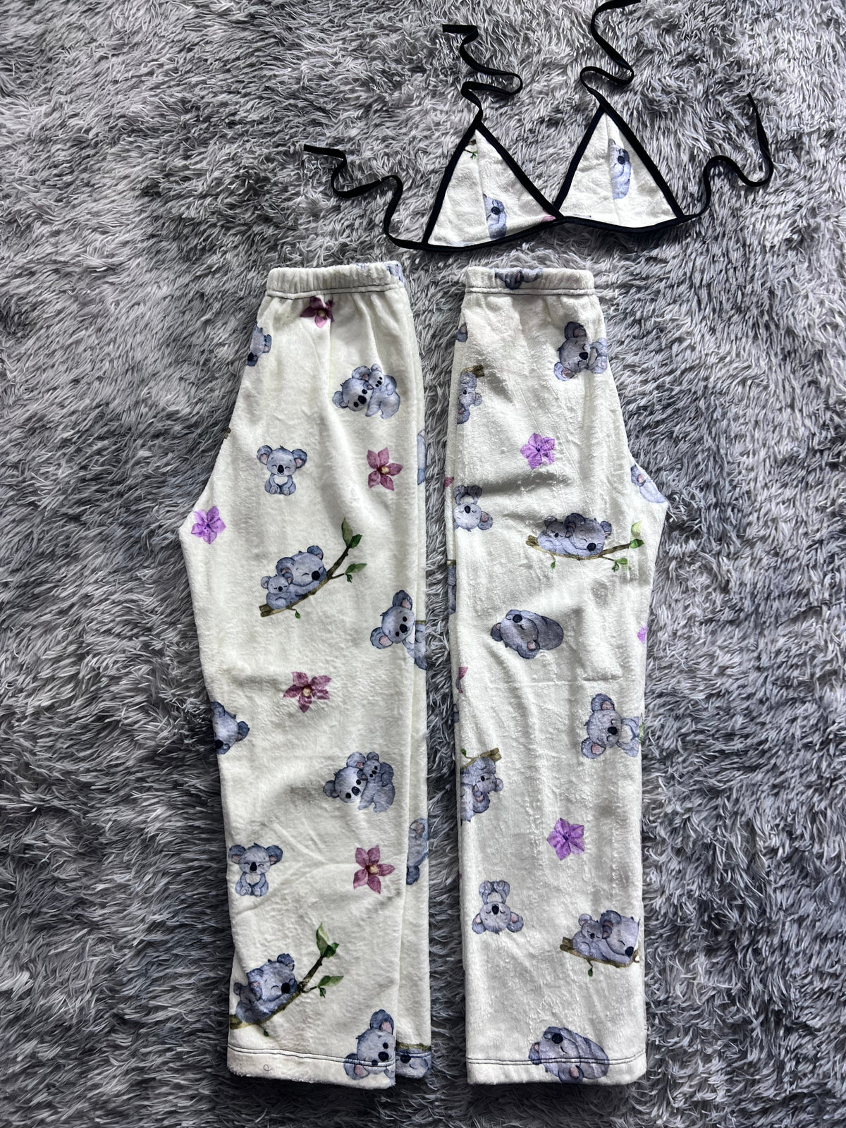 Koala Duo De Pijama Afelpada