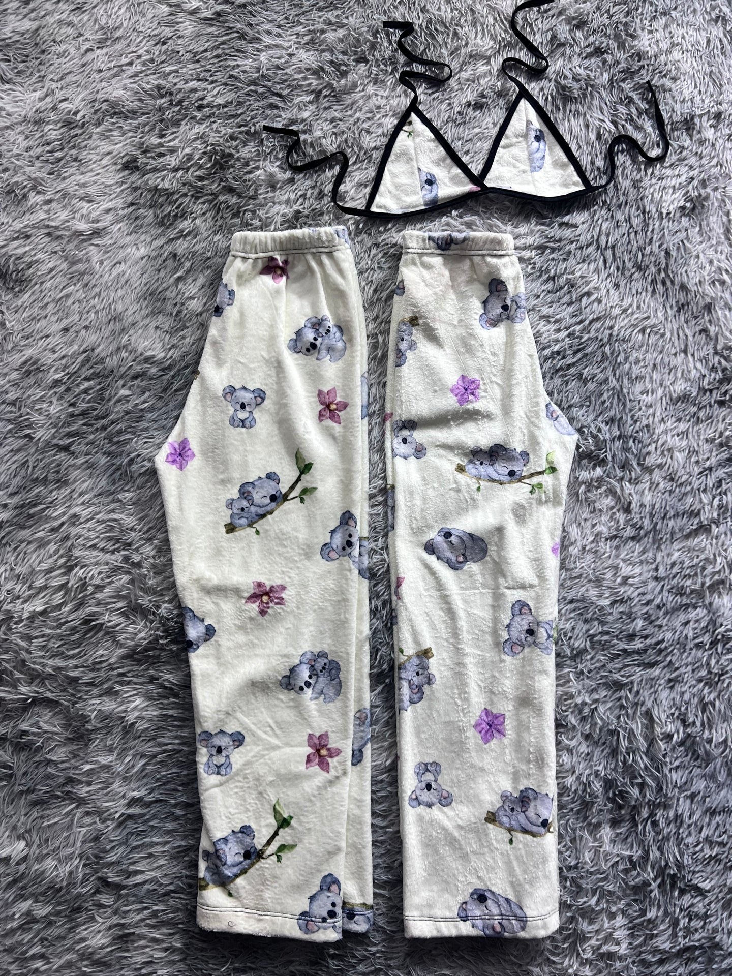 koala  Duo de Pijama Afelpada