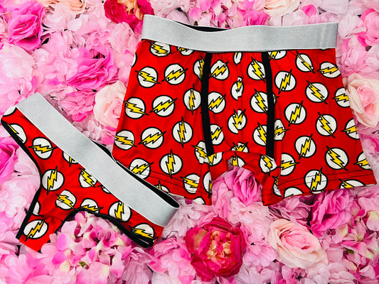 Flash Rojo Duo Unitalla Con Tanga