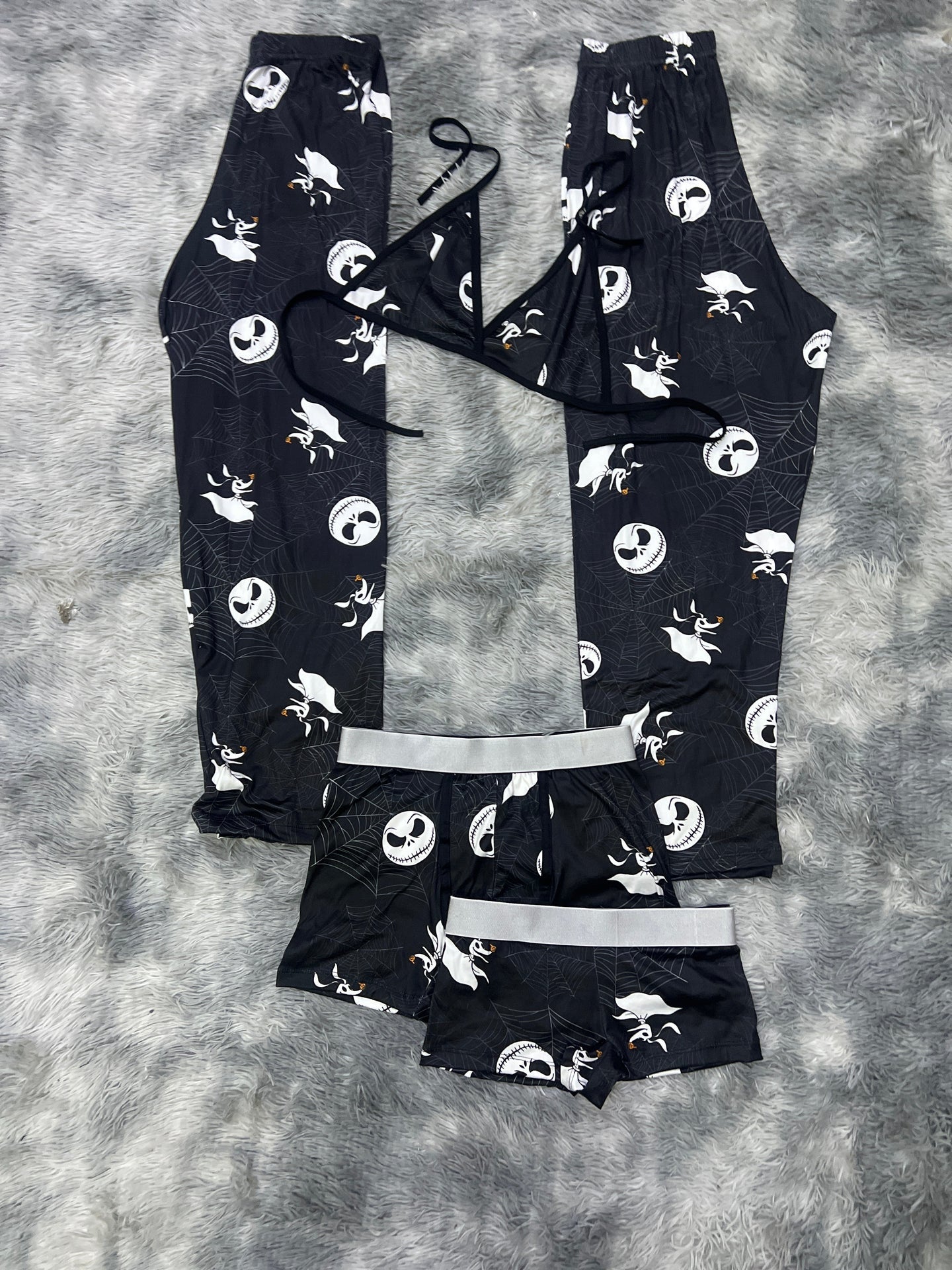 Jack And Zero Print 5 piece pajama set 😸😺