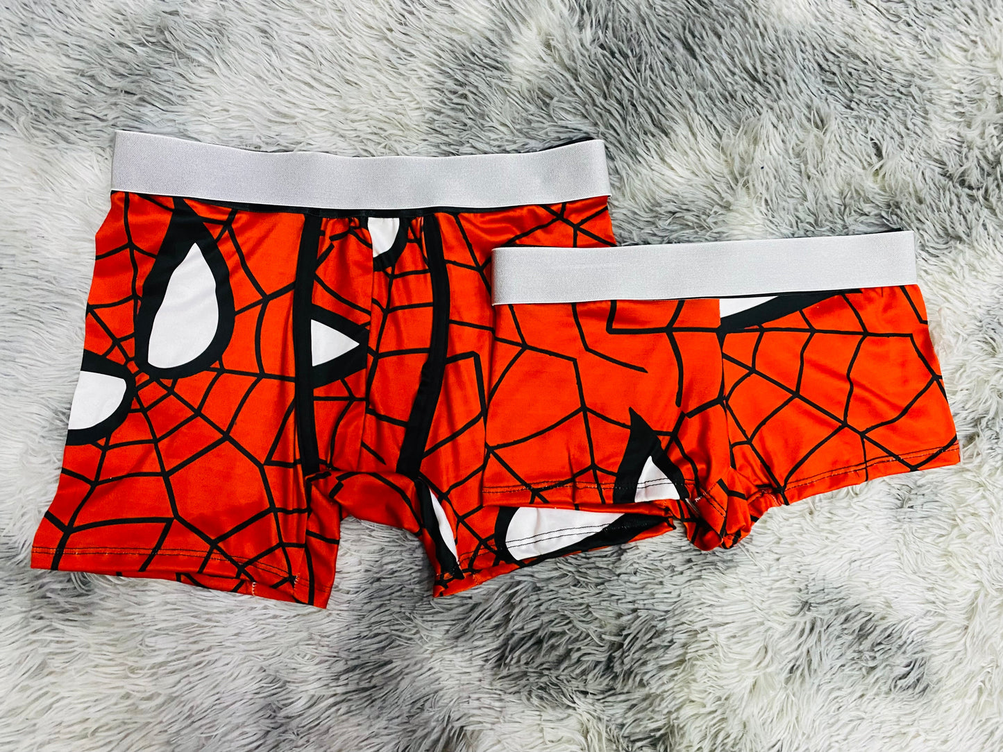 Spiderman Rojo Duo Unitalla Con boxer
