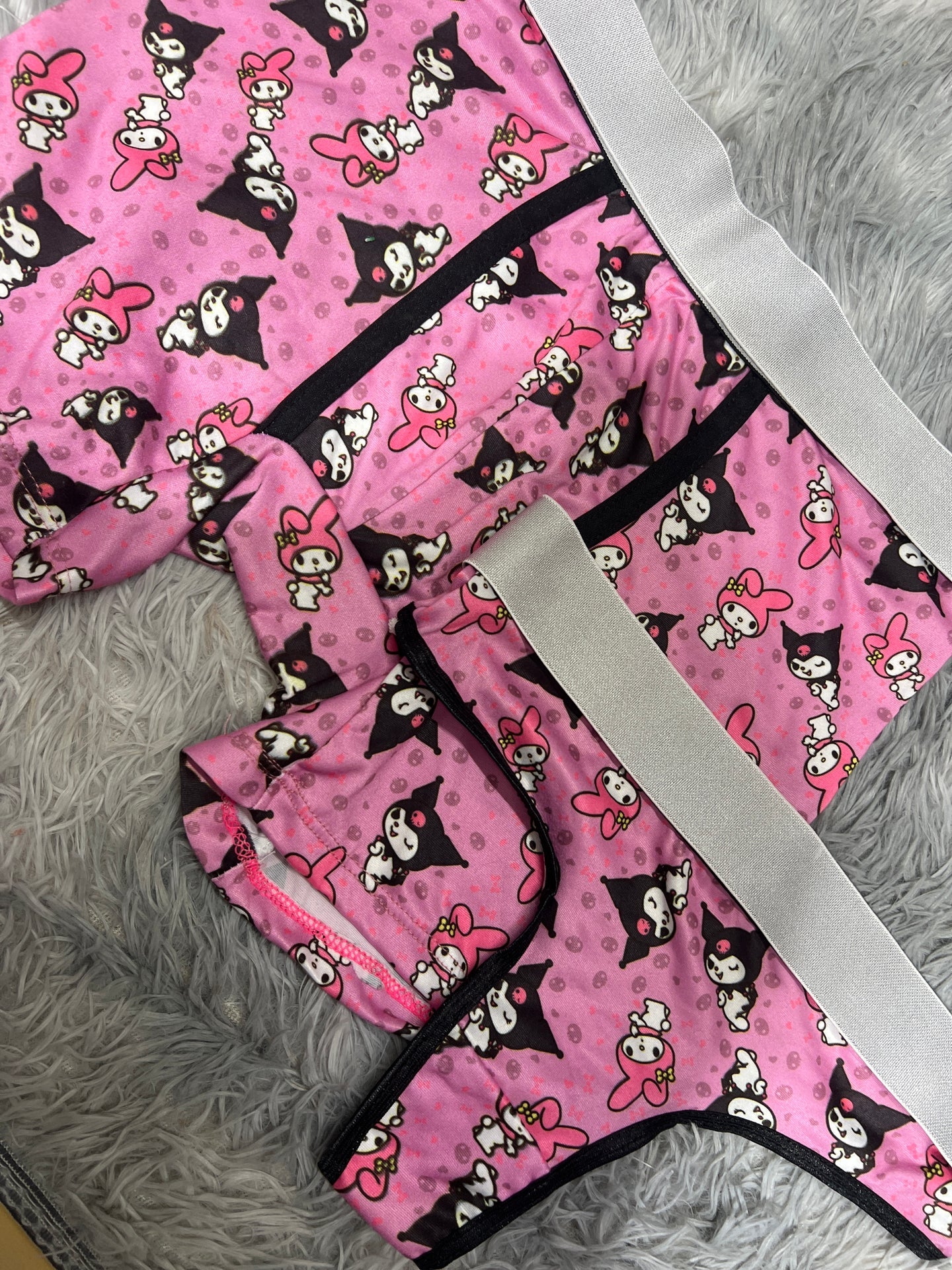 Kuromi y my melody boxer con tanga Unitalla xl