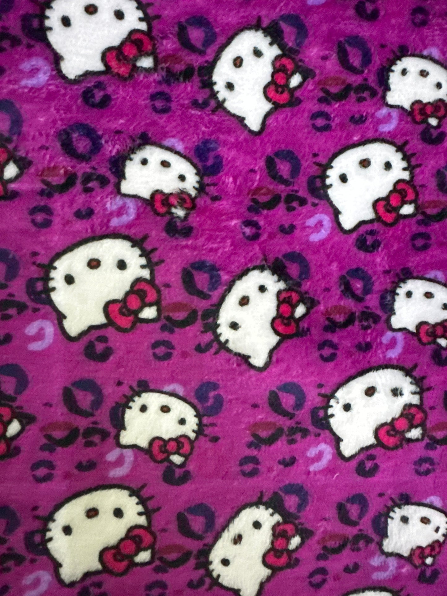 Hello Kitty Pijama Violeta Duo de pijama afelpada.