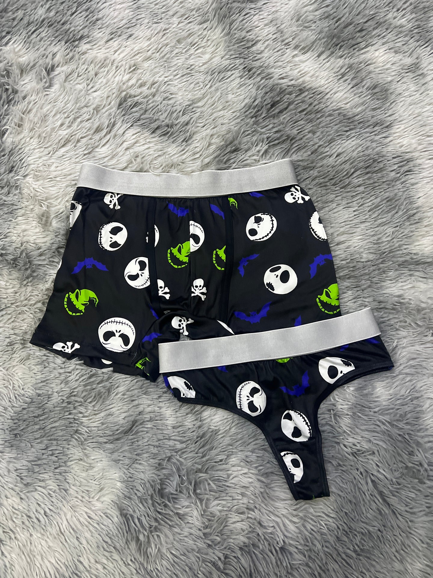 Jack y oogie duo boxer con tanga xl