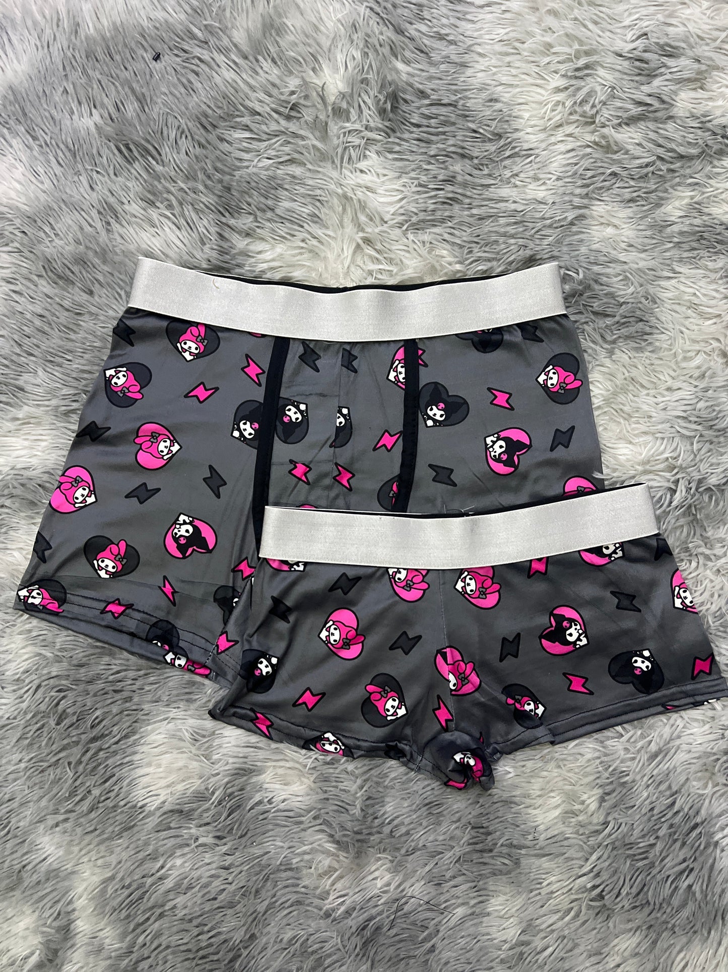 Kitty Kuromi Sin Color Duo Unitalla Con boxer.