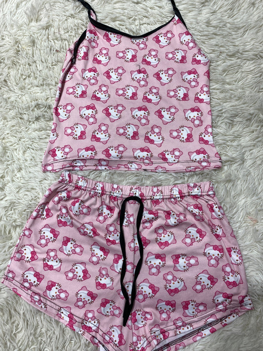 Hello Kitty Oso Blusa Con Short