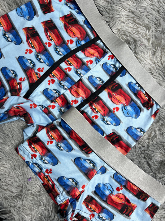 Boxer Xl McQueen Azul Duo